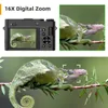 aparat cyfrowy 4K, cyfrowa kamera wideo, 64 MP, podwójny Podgląd zdjęcia produktu 5