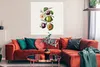MuchoWow® Poster Pfirsich - Obst - Vintage 100x100 cm - Produktbild-Vorschau 2