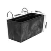 Blumenkasten mit Halterung und praktischem Einsatz Produktbild-Vorschau 2