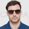 Polarisierte Herren Sonnenbrille Metallrahmen UV 400 Produktbild-Vorschau 3