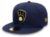 Casquette MLB Milwaukee Brewers New Era authentic Voir les images du produit 1