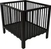 MamaLoes Hailey Wave Schwarz 80 x 100 cm Laufstalleinlage Produktbild-Vorschau 1