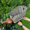 UNUS Hundekorb Fahrrad für hinten oval mit Gitter grau Produktbild-Vorschau 3