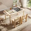 COSTWAY Kindertafelset met stoelen, kindertafels, Productafbeelding-voorbeeld 2