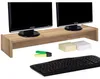Monitorständer ZOOM, Wildeiche – Bildschirmerhöhung 100cm Produktbild-Vorschau 1