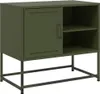 vidaXL TV-Schrank Olivgrün 68x39x60,5 cm Stahl Produktbild-Vorschau 1