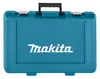A teal Makita transport case with a black handle and silver clasps. Produktbild-Vorschau