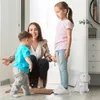Relaxdays – ogranicznik do drzwi Dino, materiałowy z Podgląd zdjęcia produktu 3