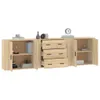 Sideboards 3 Stk. Sonoma-Eiche Holzwerkstoff Produktbild-Vorschau 4