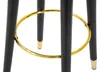 Mauro Ferretti Paris Barhocker Ø 35x74 cm petrol gold Produktbild-Vorschau 5