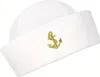 Matrosen Sailor Mütze mit Anker zum Kostüm - 414001 | Weiß Produktbild-Vorschau 2