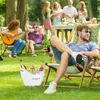 relaxdays Chladnička na šampaňské bílá Náhled obrázku produktu 3