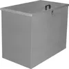 Bac à fourrage galvanisé, 1 compartiment, 64 litres, bac de Voir les images du produit 1