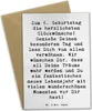 Mr. & Mrs. Panda babykarte Spruch 6. Geburtstag - Weiß - Produktbild-Vorschau 1