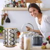 relaxdays Otočný kolotoč na koření se 16 sklenicemi Náhled obrázku produktu 3