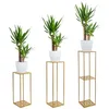 Howhomely Sgabello per fiori in metallo oro 100 cm - Anteprima dell’immagine prodotto 9