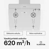 Klarstein digestor, šikmý digestor, tichý digestor, Náhľad obrázku produktu 3