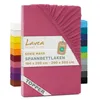 Lavea® Topper Spannbettlaken 180x200 cm - 200x200 cm, Maya Produktbild-Vorschau 1