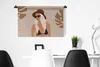 MuchoWow® Wandteppich Wandbehang Sommer - Blätter - Pastell Produktbild-Vorschau 4
