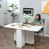 Klappbarer Esstisch, platzsparender Klapptisch fš¹r 6 Produktbild-Vorschau 8