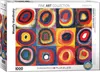 Farbstudie Quadrate von Wassily Kandinsky 1000 Teile Puzzle Produktbild-Vorschau 1