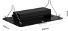 A black LED grow light fixture with dimensions indicated. Produktbild-Vorschau