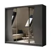 BEAUTYSOFA Armoire spacieuse VOX II 240 cm - armoire à Voir les images du produit 1