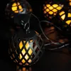 Girlanda ogrodowa świetlna solarna płomień LED 10 lamp 5 m Podgląd zdjęcia produktu 8