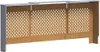 vidaXL MDF kryt radiátora sivý 205 cm Náhľad obrázku produktu 5