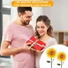 2er Set Sonnenblumen-Windspiel aus Metall – 160 cm hoch, Ø Produktbild-Vorschau 7