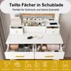 STILVORA Schminktisch mit 3-stufiger LED-Beleuchtung und Produktbild-Vorschau 9