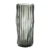 Design Blumenvase aus Glas Hugo Ø 12 x 30cm - smoke Produktbild-Vorschau 4