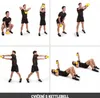 Gorilla Sports Kettlebell činka, vinylová, modrá, 12 kg Náhled obrázku produktu 5