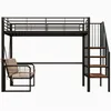 Letto a castello Flieks 90x200 cm con divano imbottito, Anteprima dell’immagine prodotto 9