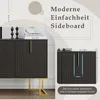 Flieks dressoir met 3 deuren, verstelbare planken, Productafbeelding-voorbeeld 7