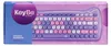 Teclado inalámbrico portátil Kitty, color lavanda, modelo Vista previa de la imagen del producto 1