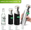 RVS drinkfles, 750 ml. Geschikt voor koolzuurhoudend water. Productafbeelding-voorbeeld 2
