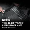 RIDEX Universal-Fußmatten 215A1421 Vorne und Hinten Gummi Produktbild-Vorschau 6