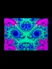 PSYWORK Schwarzlicht Stoffposter Neon "Fractal Wonderland Produktbild-Vorschau 2