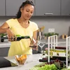 Relaxdays Weinregal, 9 Flaschen, Eisen pulverbeschichtet, Produktbild-Vorschau 3