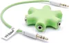 vhbw Audio Splitter Verteiler 6-fach Klinkenverteiler AUX Produktbild-Vorschau 1