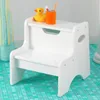 KidKraft Zweistufiger Tritthocker aus Holz Produktbild-Vorschau 4