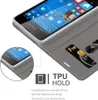 Cadorabo puzdro pre Nokia Lumia 550 ochranné puzdro v sivej Náhľad obrázku produktu 4