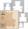 Schablonen Malen für Kinder, 5 Stück Set 9x9 cm bis 34x34 Produktbild-Vorschau 1