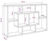 vidaXL Wandregal Räuchereiche 85x16x52,5 cm Holzwerkstoff Produktbild-Vorschau 7
