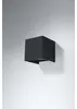 Applique LUCA noir LED IP54 1xLED 7W aluminium 10x10x10cm Voir les images du produit 15