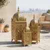 Laterne, Frans model, vierkant, in oosters design, Productafbeelding-voorbeeld 4