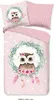 Duvet cover Good Morning 135x200 + 1* 80x80 cm - owl and Produktbild-Vorschau 1