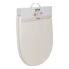 A toilet seat in its packaging, displayed against a white background. Produktbild-Vorschau