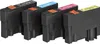 Four printer ink cartridges arranged diagonally on a white background. Anteprima dell’immagine prodotto